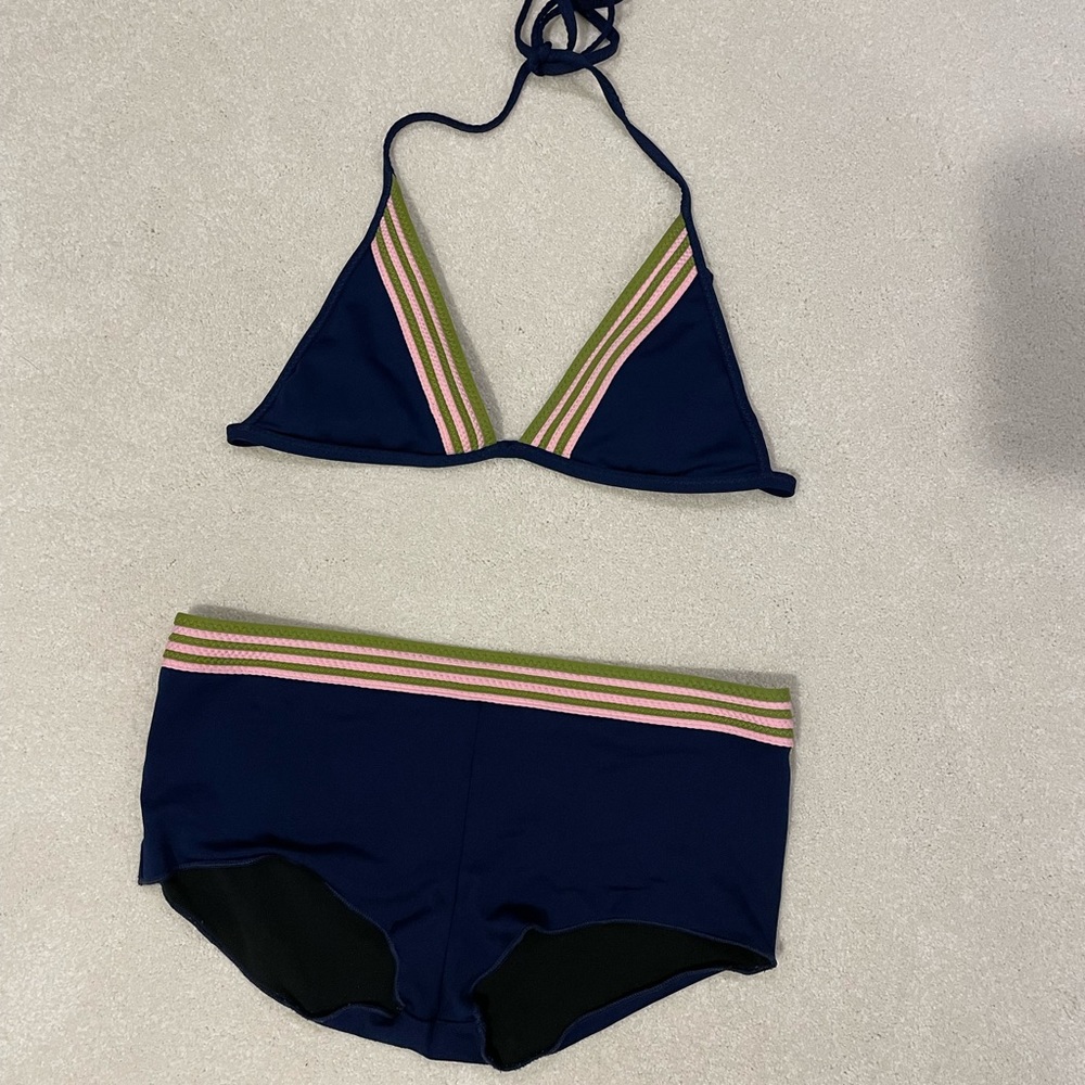 Lucky Brand Two Piece Swim Suit